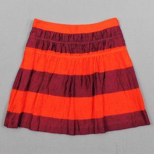 Ann Taylor Loft Women Skirt Orange 2